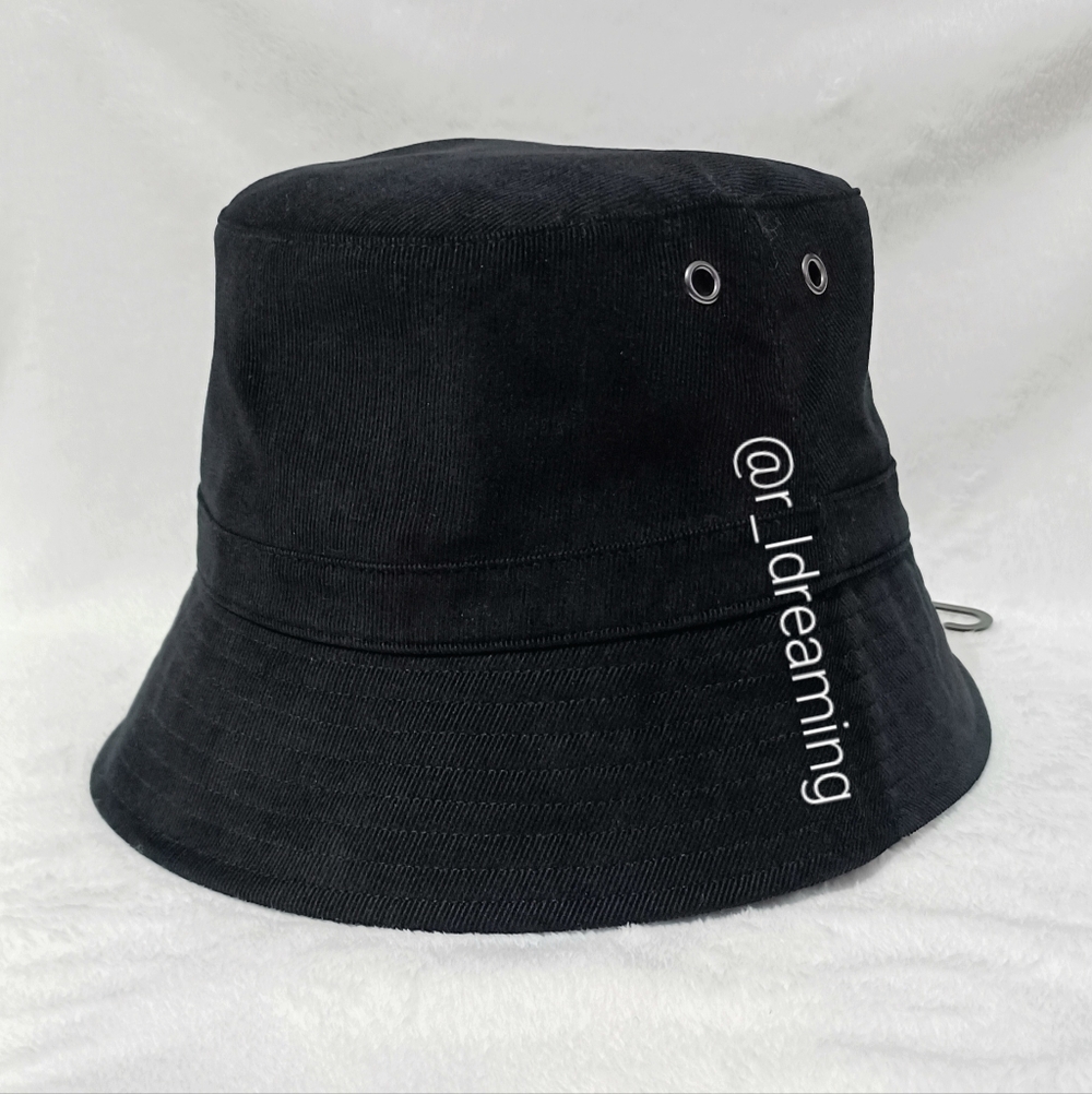 NWT Black Fine Corduroy Bucket Hat Size L/XL By Banana Republic Factory
